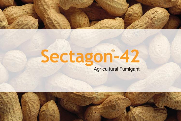 fumigate peanuts with sectagon